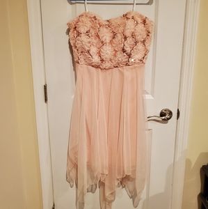 Pink formal dress